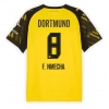 Borussia Dortmund Felix Nmecha #8 Hemmatröja 2025-26 Kortärmad Borussia Dortmund Felix Nmecha #8 Hemmatröja 2025-26 Kortärmad